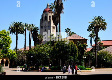 Stanford Tower housing the Hoover Institute. Stanford University, Palo Alto, California, USA. Stock Photo