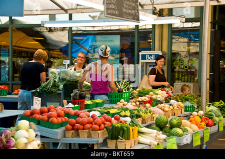 Atwater market Montreal Stock Photo