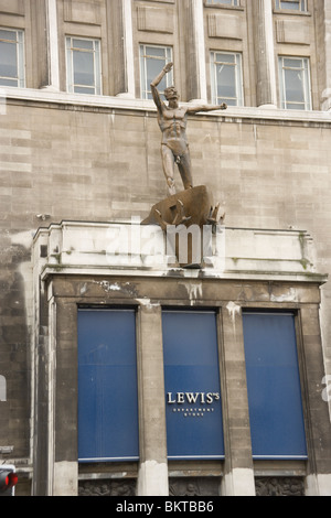 Lewis's Department Store front in Liverpool Stock Photo