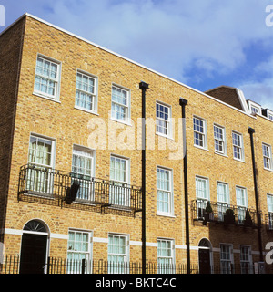 Newly renovated housing in Camberwell Grove, Camberwell, South London, England UK Stock Photo