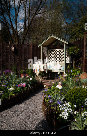 'Irene's Garden' show garden at the RHS Show in Cardiff in 2010 Stock Photo