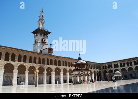 by the mosque Umayyad in Damascus Stock Photo