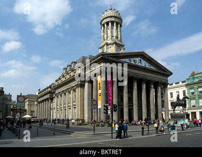 Glasgow Gallery of Modern Art at Royal Exchange Square in Glasgow Scotland Stock Photo