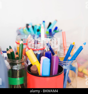 Various pens Stock Photo