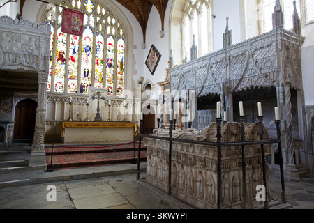 Fitzalan Chapel at Arundel Castle in Arundel, West Sussex, England Stock Photo