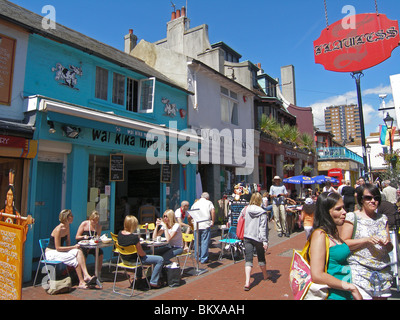 Kensington Gardens, in the North Laine district of Brighton, East Sussex, England, UK, Great Britain Stock Photo