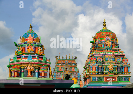 Details of the Sri Siva Subramaniya Swami Hindu temple in Nadi on Fiji Stock Photo