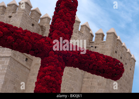 Cruces de Mayo Festival Stock Photo