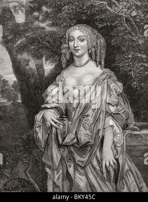 Eleanor 'Nell' Gwyn, 1650 to 1687. English actress and mistress of King Charles II of England. Stock Photo