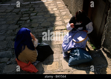 Arbëreshe ethnic minority, San Paolo Albanese, Basilicata, Italy Stock Photo