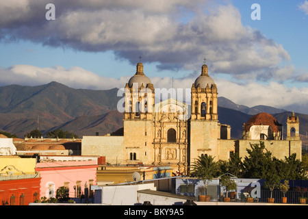 Church of Santo Domingo, Oaxaca de Juarez, State of Oaxaca, Mexico Stock Photo