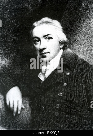 EDWARD JENNER - English physician and pioneer of vaccination (1749-1823) Stock Photo