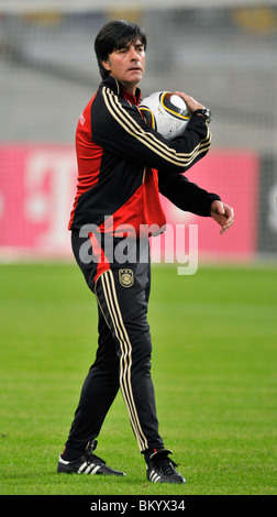 german national football team manager Jogi LOEW during practice on May 12th 2010 Stock Photo