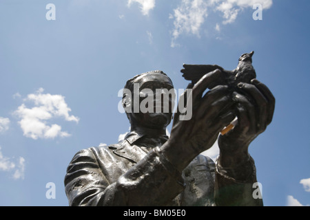 Monument to the Spanish poet Federico Garcia Lorca, Madrid, Spain Stock Photo
