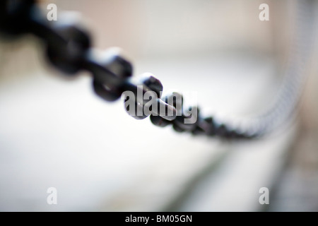 Heavy chain links, Seville, Spain Stock Photo