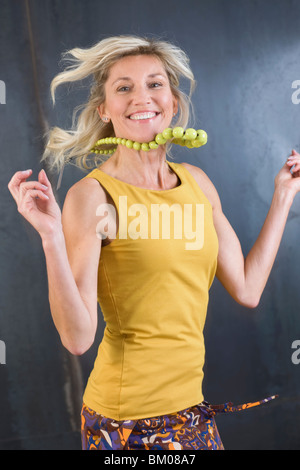 Dancing woman Stock Photo