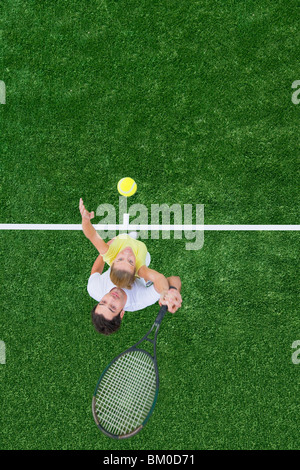 Tennis match Stock Photo