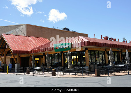 Pizza Hut, Grand Canyon City, Arizona, USA Stock Photo