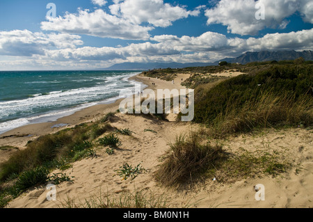 Playa Artola, Cabopino, Andalucia, Spain Stock Photo