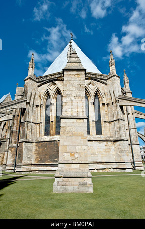 Lincoln cathedral chapter house Stock Photo