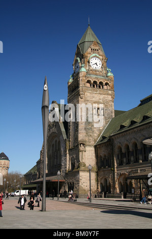 Metz train station Lorraine France Stock Photo