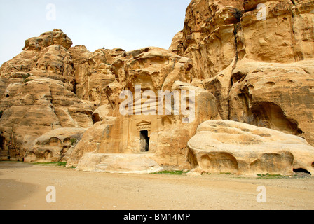 Beida, also known as Little Petra, Jordan, Middle East Stock Photo