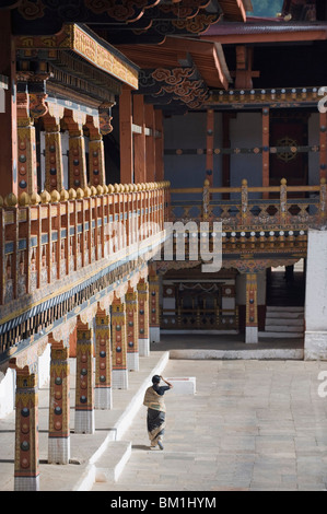 Punakha Dzong dating from 1637, Punakha, Bhutan, Asia Stock Photo