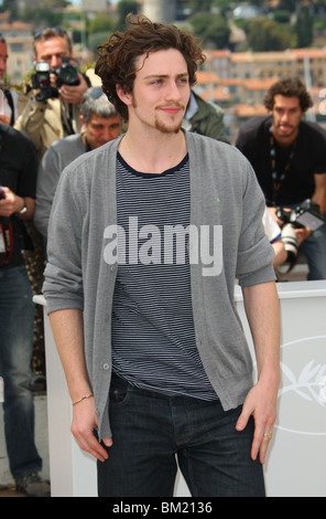 AARON JOHNSON CHATROOM PHOTOCALL CANNES FILM FESTIVAL 2010 PALAIS DES FESTIVAL CANNES FRANCE 14 May 2010 Stock Photo