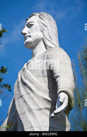 Statue of Jesus Christ, Park Naciones Unidas El Pichacho (United Nations Park),Tegucigalpa, Honduras Stock Photo