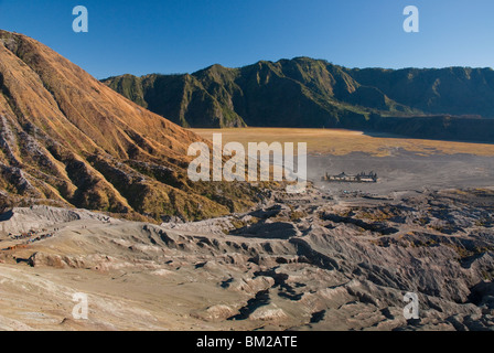 On top of Mt Bromo Stock Photo