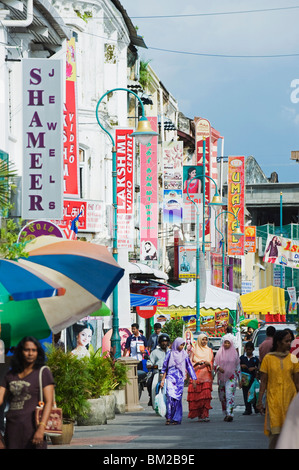 Little India, Georgetown, Penang, Malaysia, Southeast Asia Stock Photo