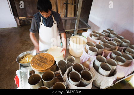 Jakar, Bumthang, Chokor Valley, Bhutan Stock Photo