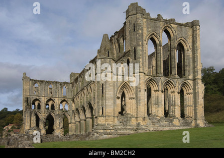 The 13th century Rievaulx Abbey, North Yorkshire, UK Stock Photo