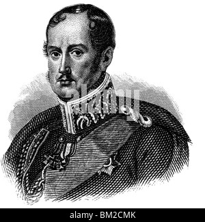 Frederick William III of Prussia Stock Photo