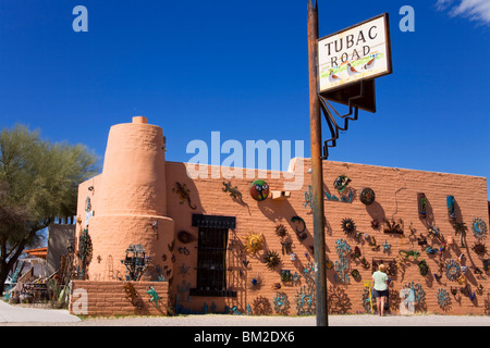 Store, Tubac, Greater Tucson Region, Arizona, USA Stock Photo