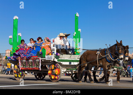 Tucson Rodeo Parade, Tucson, Arizona, USA Stock Photo