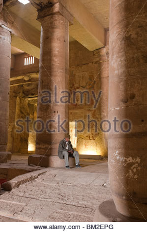 Temple of Osiris in Abydos, Egypt Stock Photo, Royalty Free Image ...