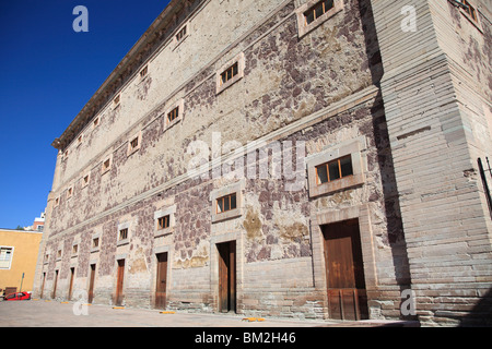 Alhondiga de Granaditas, site of first major rebel victory of the War of Independence, Guanajuato, UNESCO Site, Mexico Stock Photo
