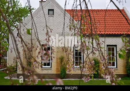 A traditional Dutch house in Netherlands Village Holland Michigan USA  US nobody horizontal hi-res Stock Photo