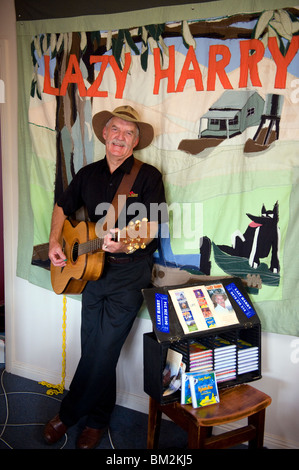 Lazy Harry at the Billy Tea Rooms in Glenrowan, Victoria, Australia Stock Photo