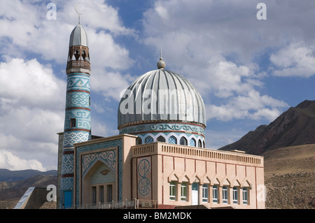 Mosque, Naryn, Kyrgyzstan Stock Photo