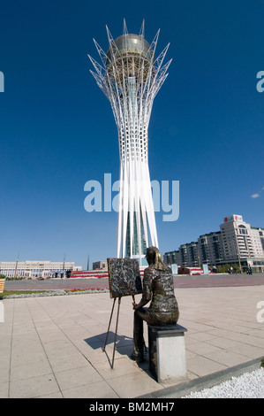 Bayterek Tower, landmark of Astana, Astana, Kazakhstan Stock Photo