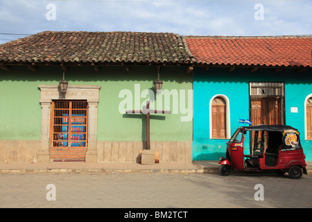 Diriomo, Witchcraft capital of the Meseta and one of the Los Pueblos Blancos, Nicaragua, Central America Stock Photo