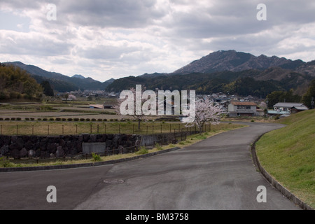 Rural Japanese village of Seiwa, Mie Prefecture part of Taki Town Stock Photo