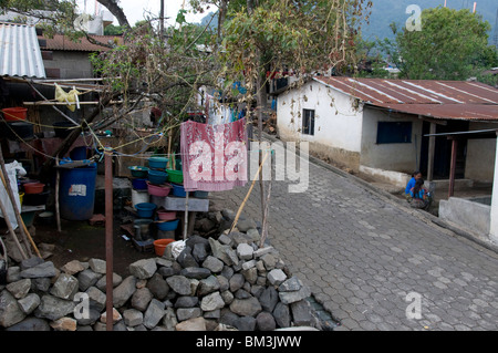 Village Solola region Guatemala Stock Photo