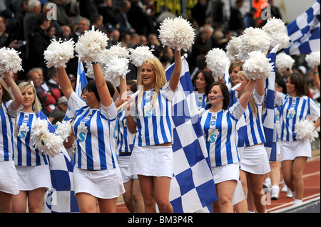 Brighton football club cheerleaders knowns as Gullys Girls - 2010 Stock Photo