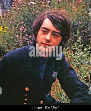 JIMMY PAGE - UK rock guitarist in 1966 while with the Yardbirds Stock Photo
