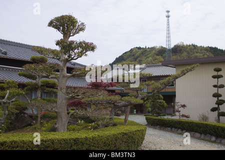 Rural Japanese village of Seiwa, Mie Prefecture part of Taki Town Stock Photo