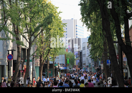 Insadong, Insadong is famous for its handicrafts, Seoul, South Korea, Asia Stock Photo