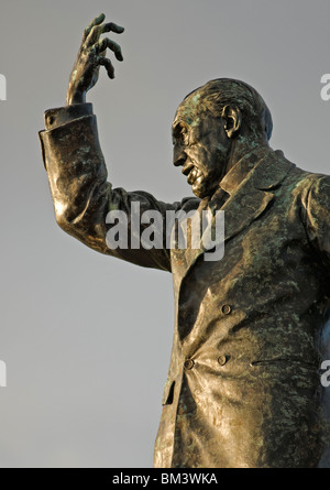 Stormont Belfast, with the statue of Sir Edward Carson n front of ...